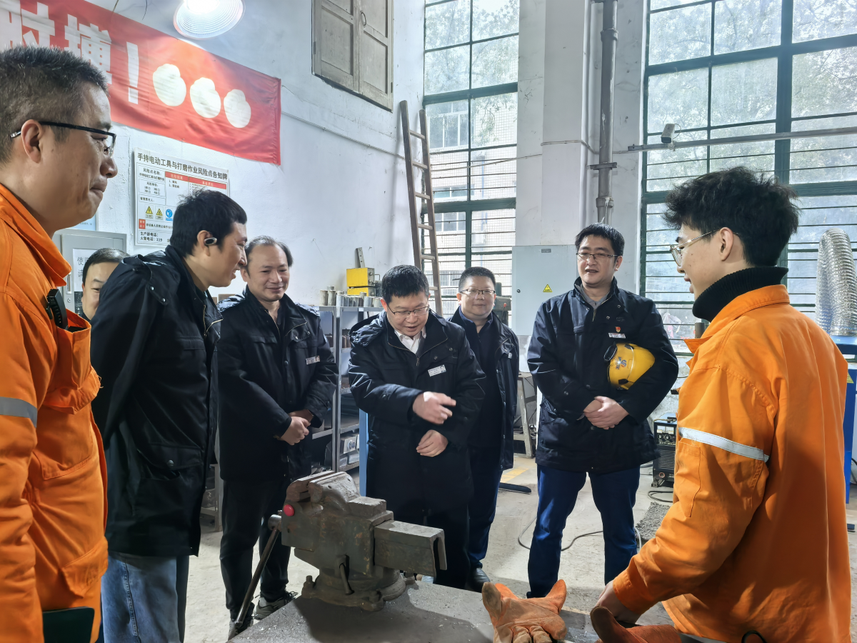 瀘天化股份公司到弘旭公司調(diào)研指導工作(圖1)