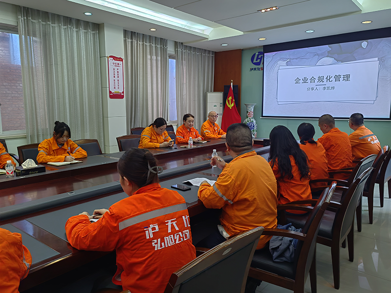 弘旭公司開展內(nèi)部合規(guī)化管理專項培訓(圖2)